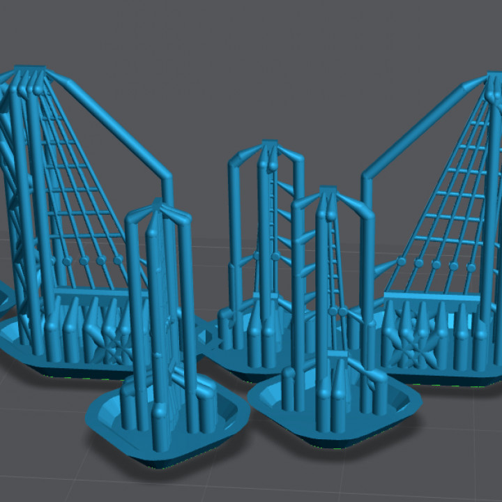 3D-printable Brig Ratlines (Free Sample) image