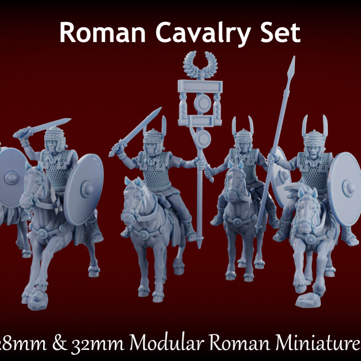 Men of Rome: Roman Cavalry 28-32mm Modular Miniatures's Cover