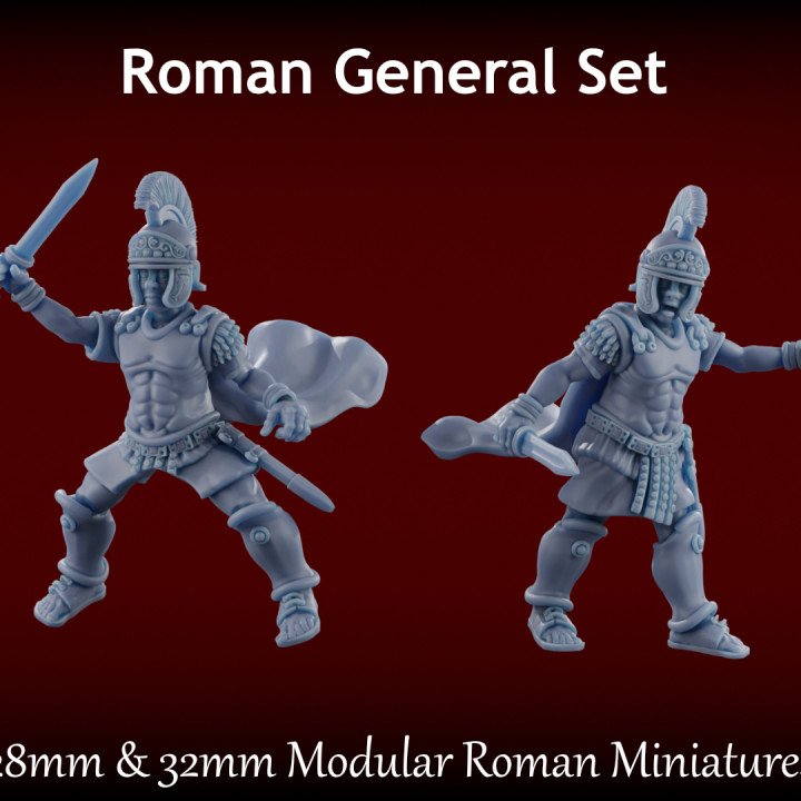 Men of Rome: Roman General 28-32mm Modular Miniatures image