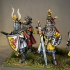 Knights of Gallia on Foot - Highlands Miniatures print image