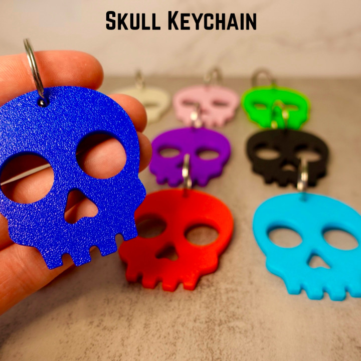 Skull Keychain (MysticMesh3D) image