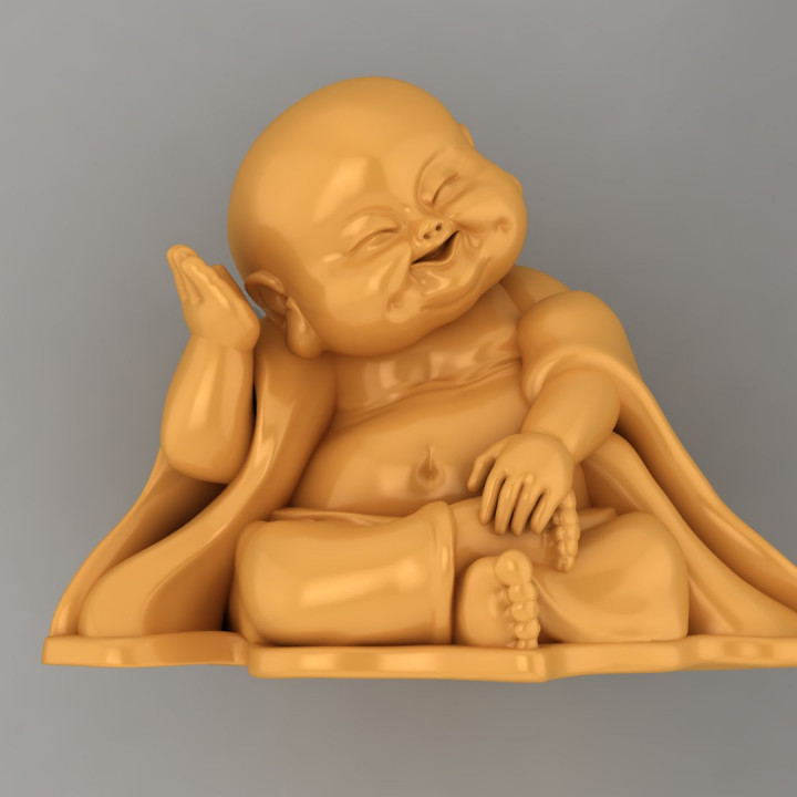 Baby Monk and Budha B463 image