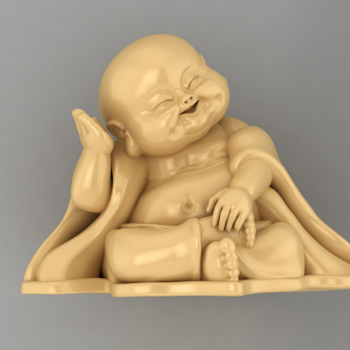 Baby Monk and Budha B463 image