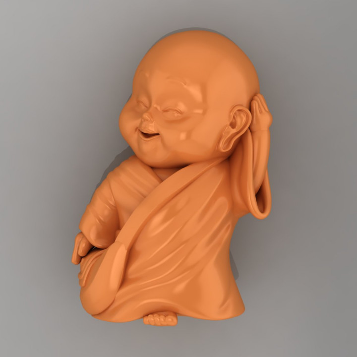 Baby Monk and Budha B469 image