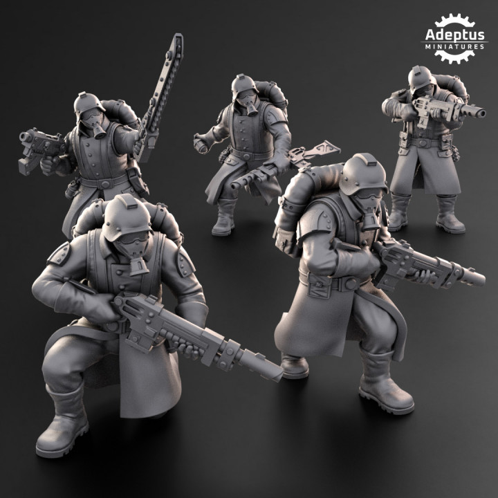 Squad. 114th Squad. Imperial Guard image