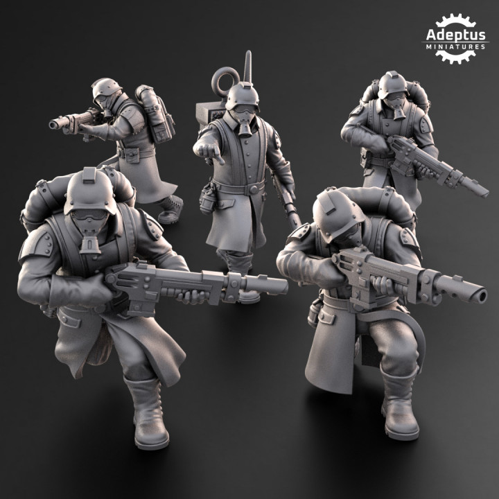 Squad. 114th Squad. Imperial Guard image