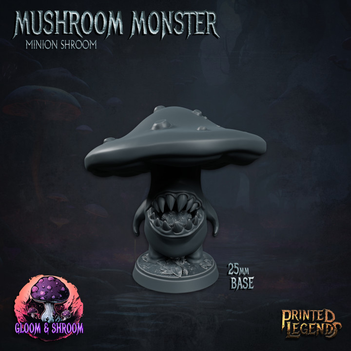 Mushroom Monster x3 (25mm Bases) image