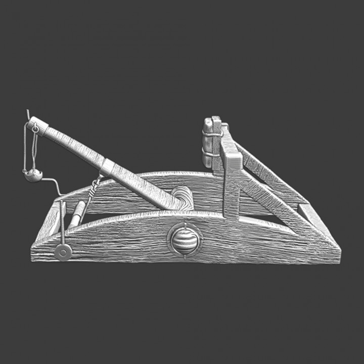 Medieval catapult - Onager image