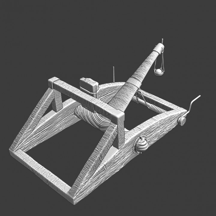 Medieval catapult - Onager image