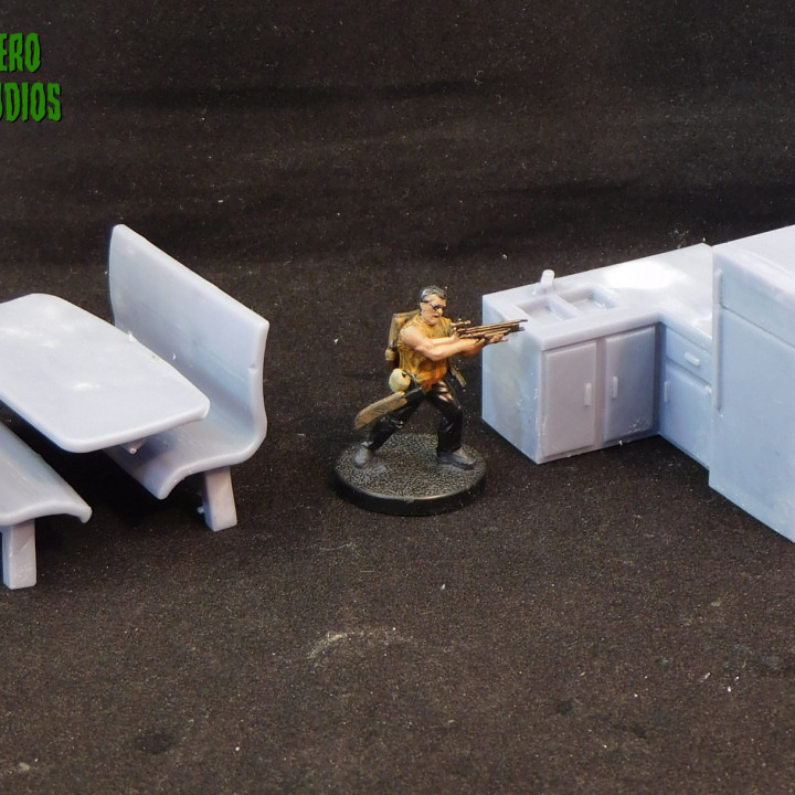 Modern Breakroom Furniture Set