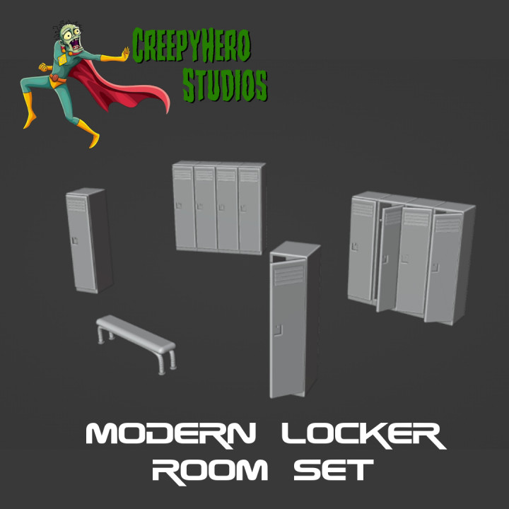 Modern Locker Room Set image