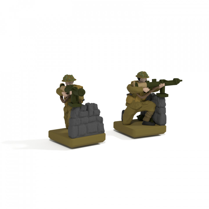 British Infantry Special Weapons WW2 1:72 Scale image