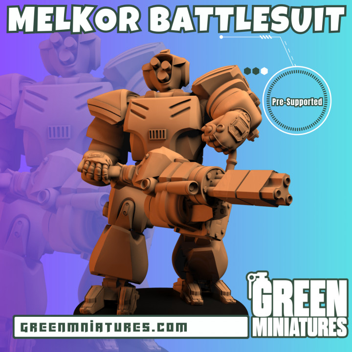 Melkor Battlesuit- Cyberpunk image
