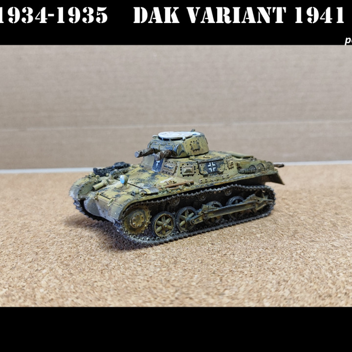 Panzer I A european and DAK versions image