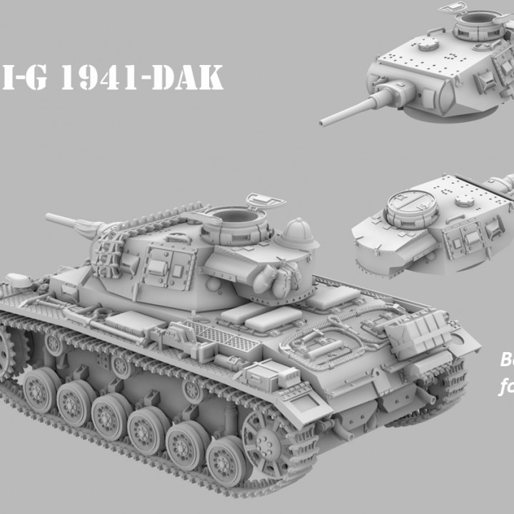 Panzer III G Europe and DAK image