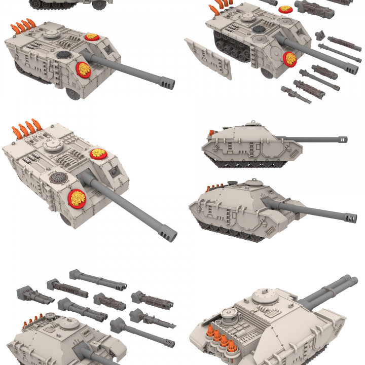 Ultimate War Machine Bundle - 5 Tanks, 2 Transports, 1 Defensive Turret image