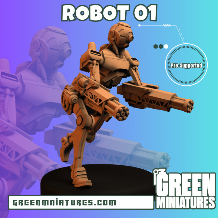 Robot 01- Cyberpunk image
