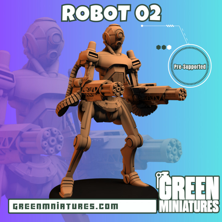 Robot 02- Cyberpunk image