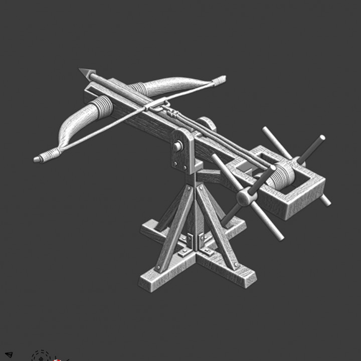 Ballista model - 3D Print image