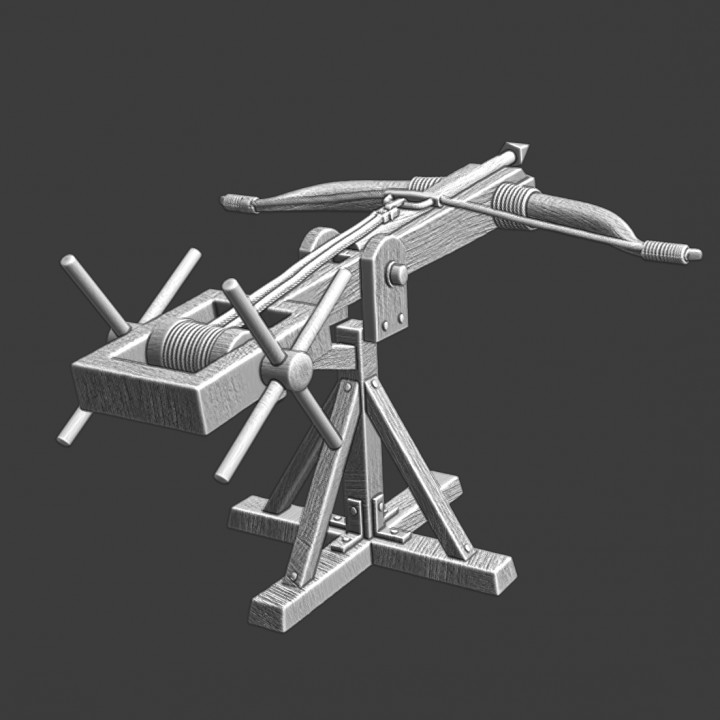 Ballista model - 3D Print image