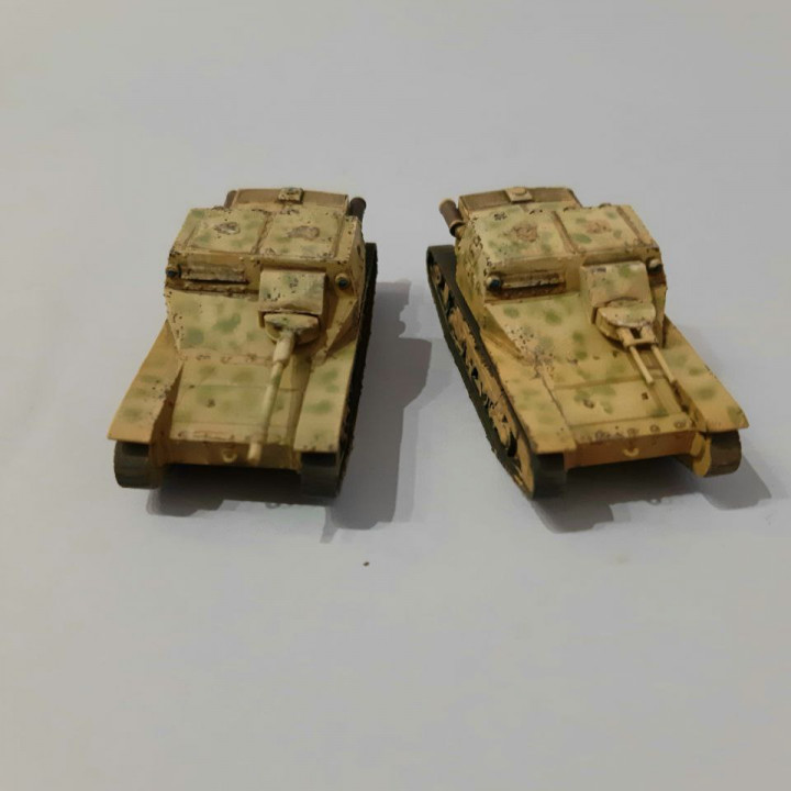 STL PACK - 14 ITALIAN Fighting vehicles of WW2 (Volume 1, 1:56, 28mm) - PERSONAL USE image