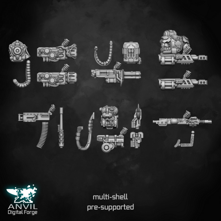 Regiments Man-Portable Heavy Weapons - Set #2 Anvil Digital image