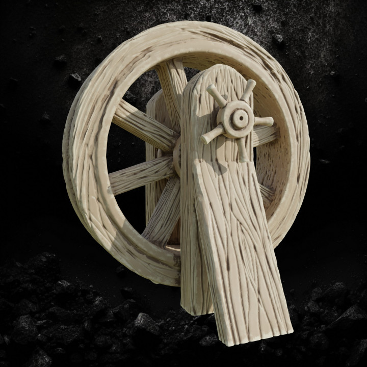 Medieval Torture Wheel image