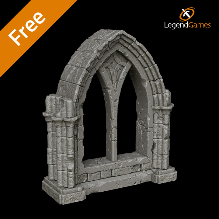LegendGames FREE Gothic Ruin Arch image