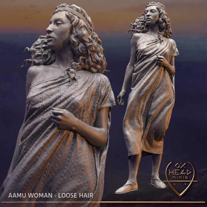 Aamu Woman - Loose Hair image