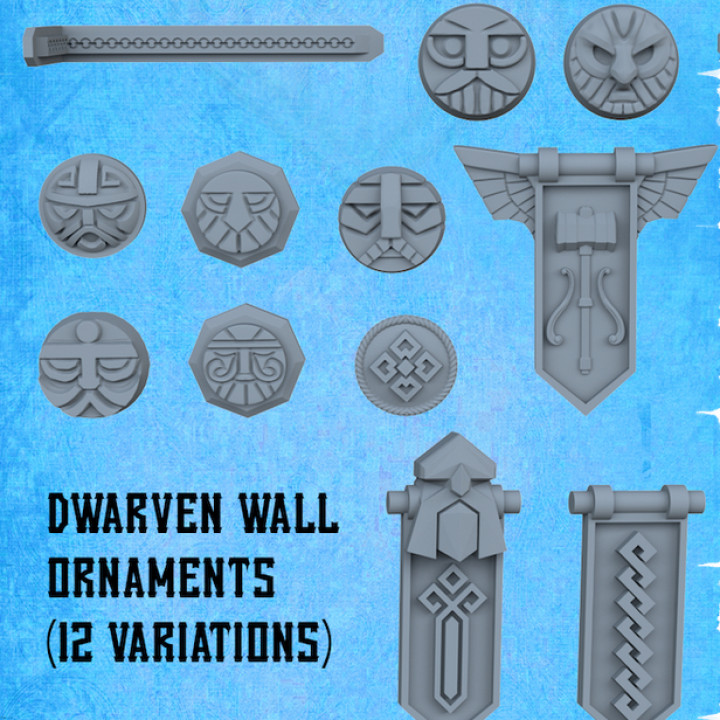Dwarven wall ornaments image