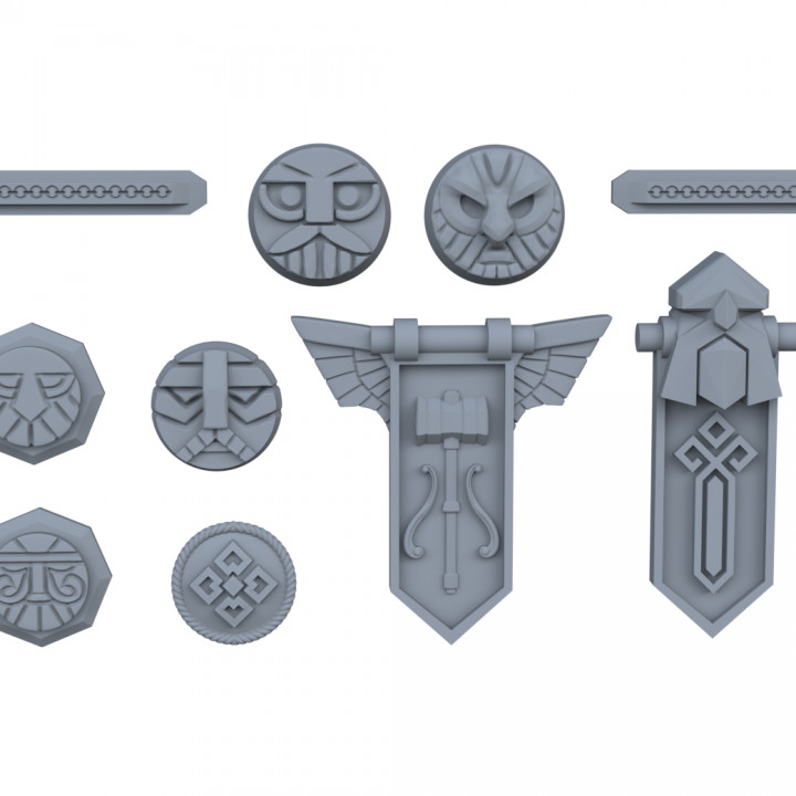 Dwarven wall ornaments image