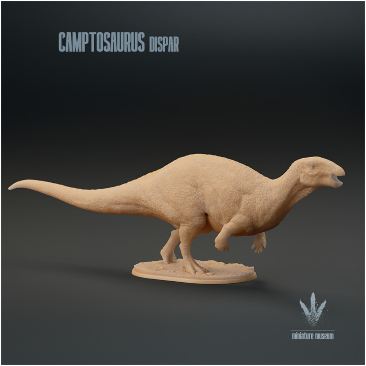 Camptosaurus dispar : Vocalizing image