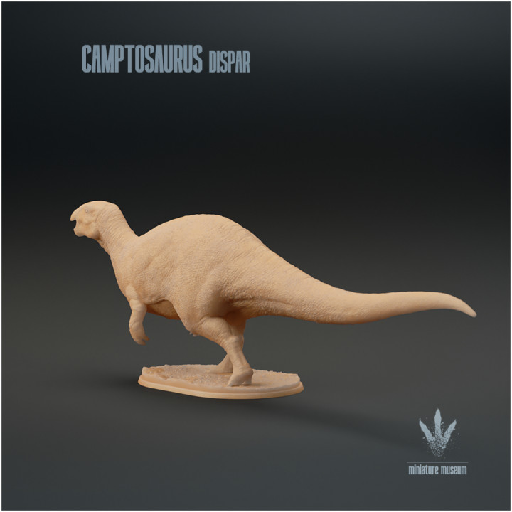 Camptosaurus dispar : Vocalizing image
