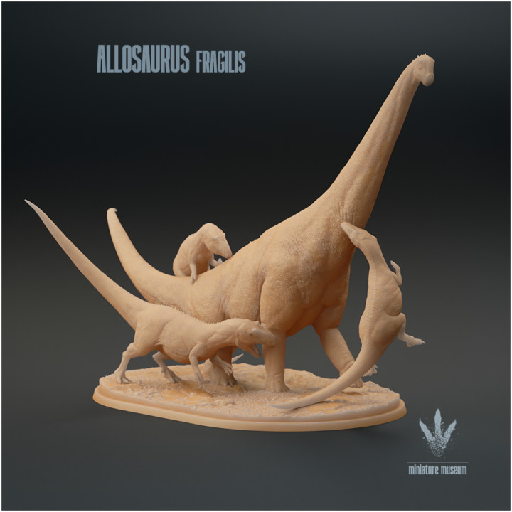 Allosaurus fragilis : Hunt image