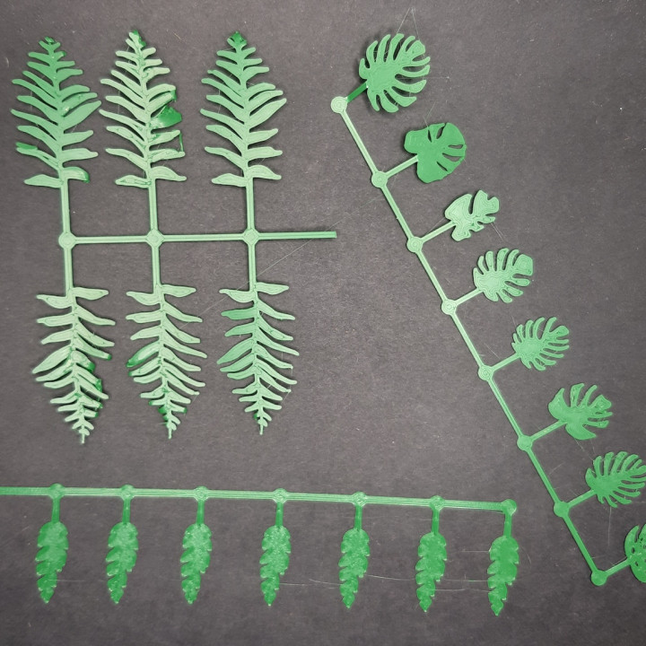 FDM Plants (like laser-cut plants) image