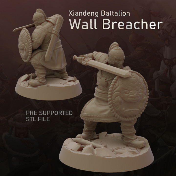 Finch and Dragon - Xiandeng Battalion Wall Breacher image