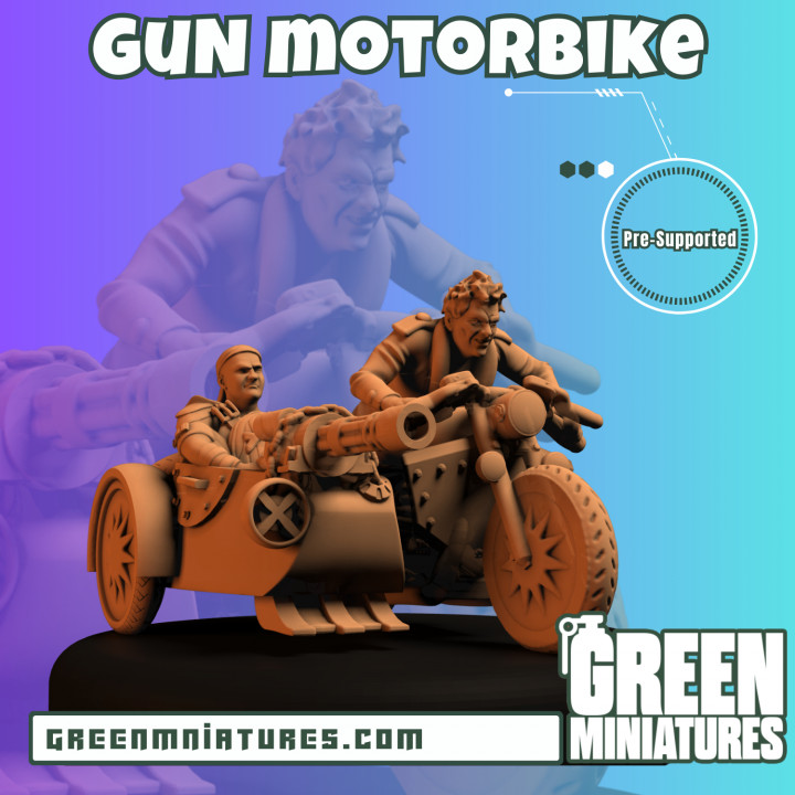 Gun Motorbike image