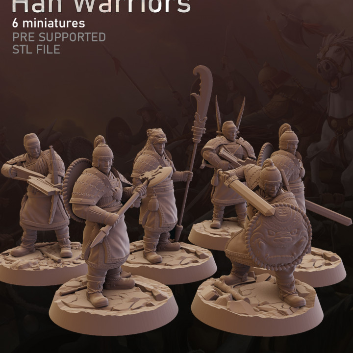 Finch and Dragon - Han Warrior Squad image
