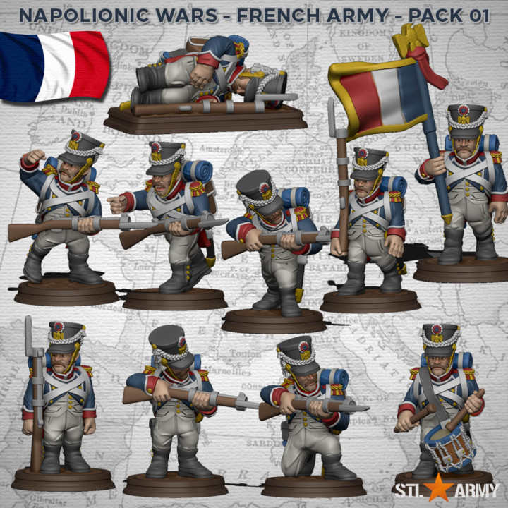 French Army Pack01 - Napoleonic Wars image