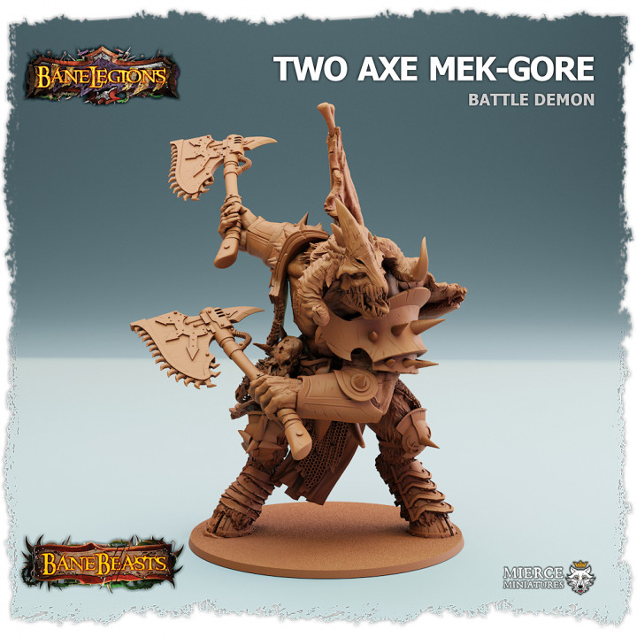 BaneBeasts Mek-Gore, Battle Demon