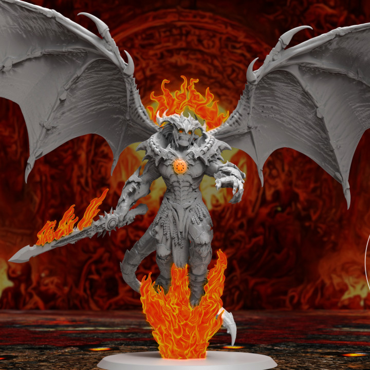3D Printable Archdemon of Hades (Sci-fi and Fantasy version