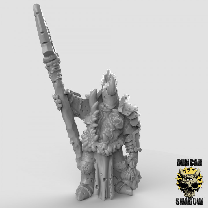 Plague Knights Chaos Warriors set2 (pre supported)