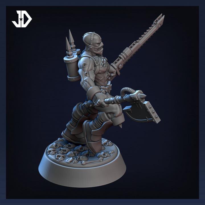 3D Printable Anubis Cultist - 6 PACK By JD Miniatures