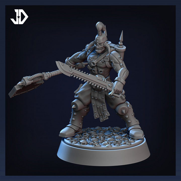 3D Printable Anubis Cultist - 6 PACK By JD Miniatures