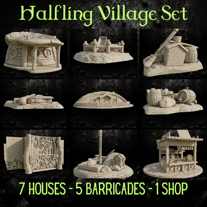 Halfling Village Complete Bundle image