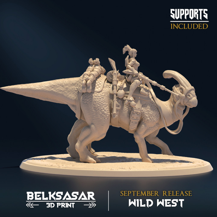 Dinosaur Parasaurolophus - Bounty Hunter All Variants