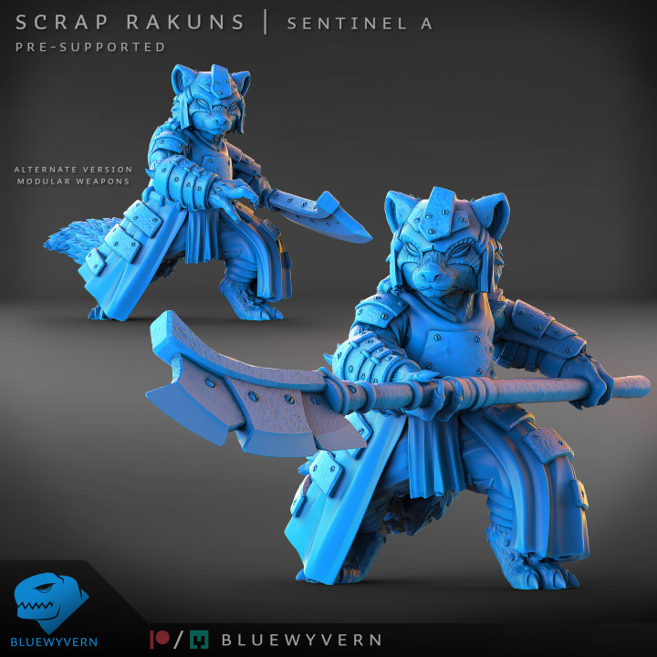 Scrap Rakuns - Sentinel A (Modular) image
