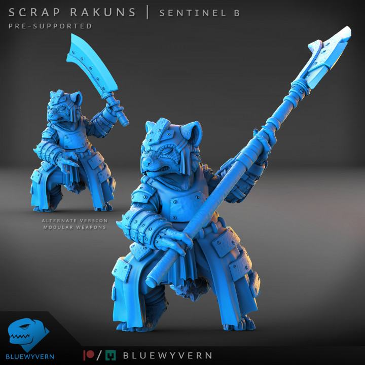 Scrap Rakuns - Sentinel B (Modular) image