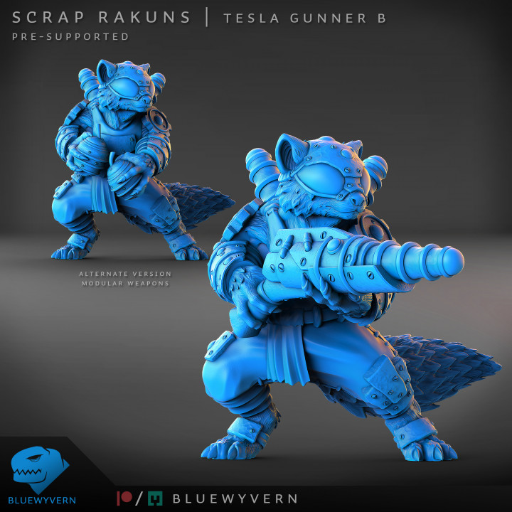 Scrap Rakuns - Tesla Gunner B (Modular) image