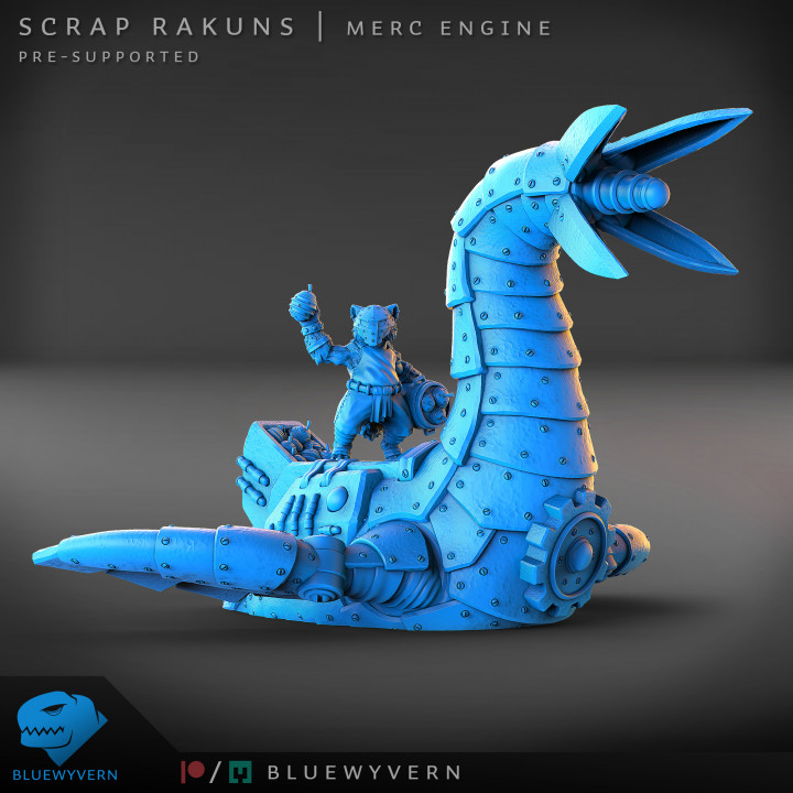 Scrap Rakuns - MERC Engine (Early Access Mini) image